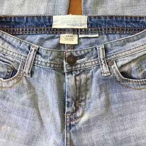 Maurices Addie Flare Distressed Jeans